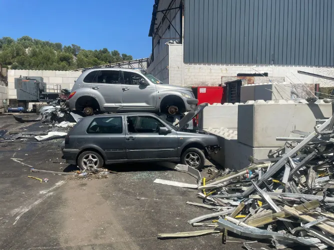 Récupération d'épave sur Vitrolles